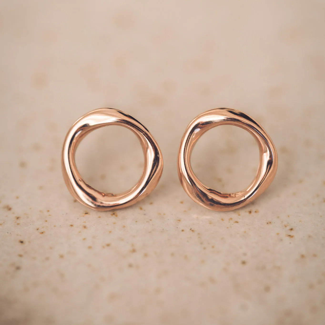 9ct Rose Gold Molly Studs