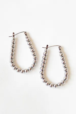 Adda Hoops Silver