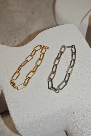 Basic Paperclip Chain Bracelet