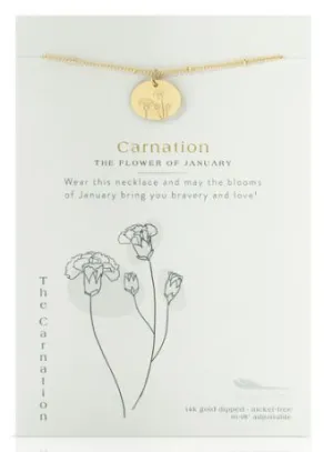 Birth Flower January Carnation