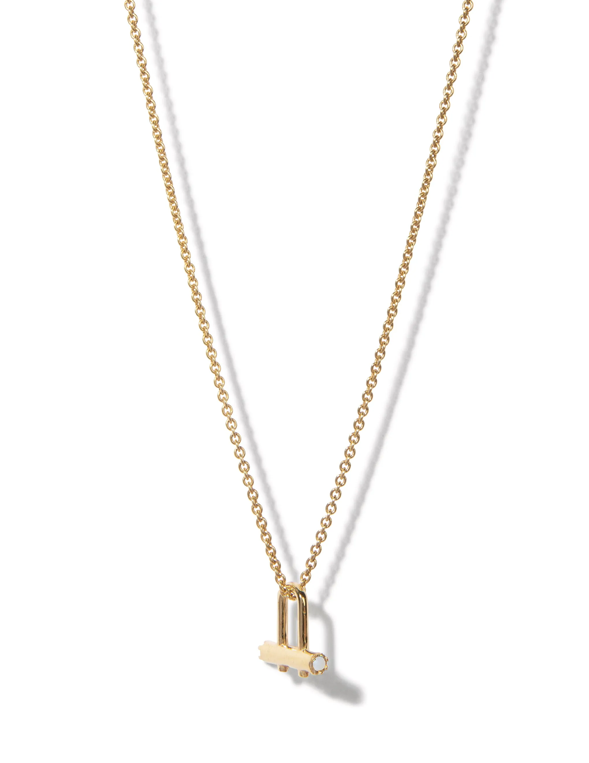 Birthstone Necklace <br> Gold Vermeil