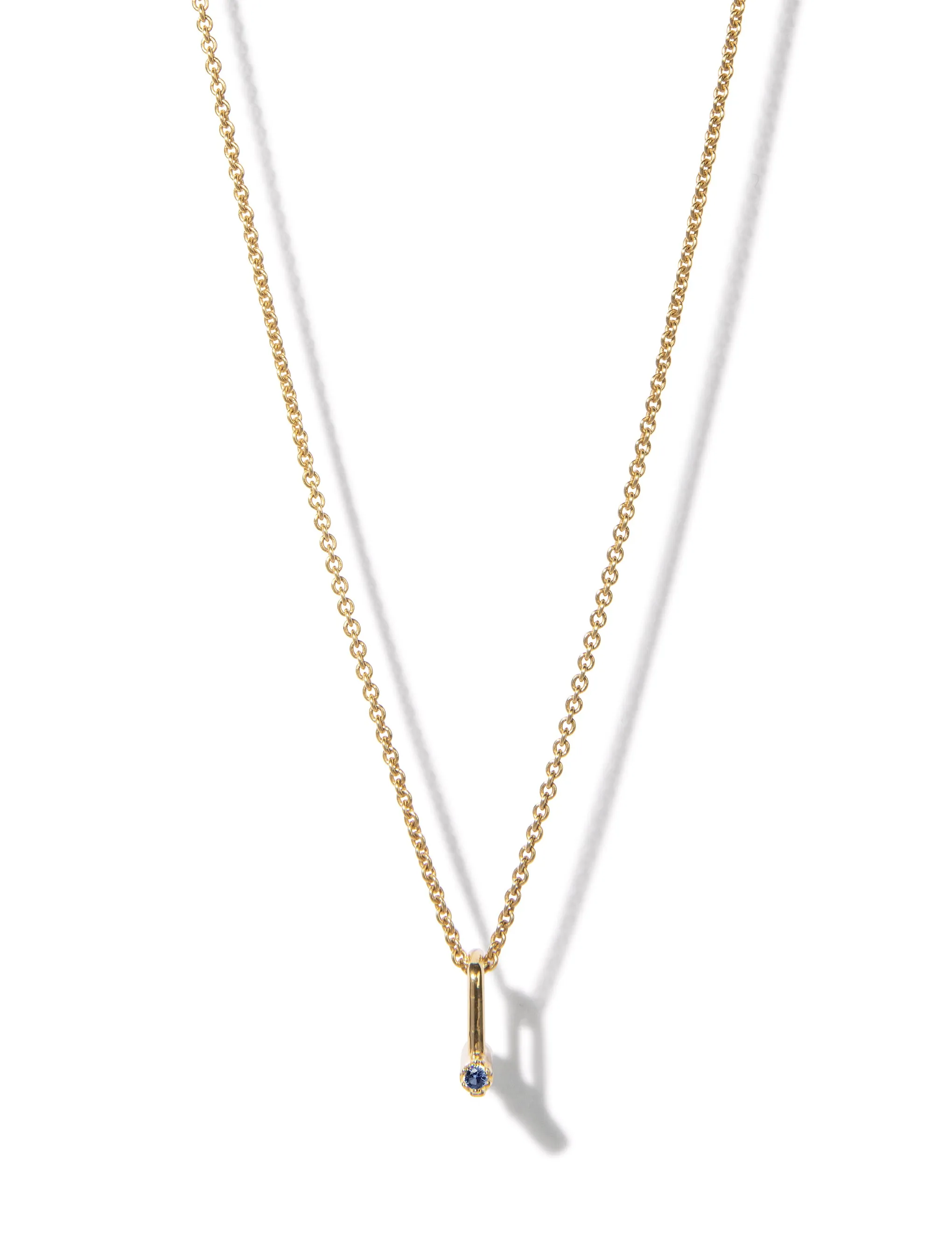 Birthstone Necklace <br> Gold Vermeil