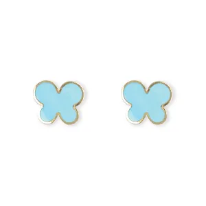 Blue Butterfly Earrings