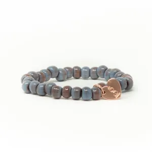 Blue Dawn Glazed Mission Bracelet