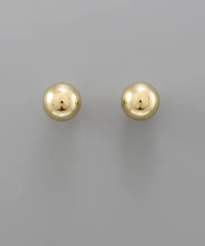 Brass Ball Studs