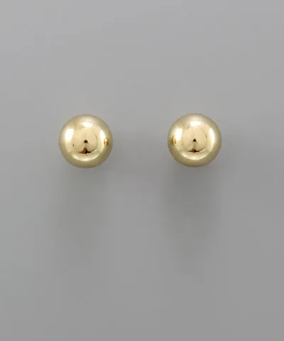 Brass Ball Studs