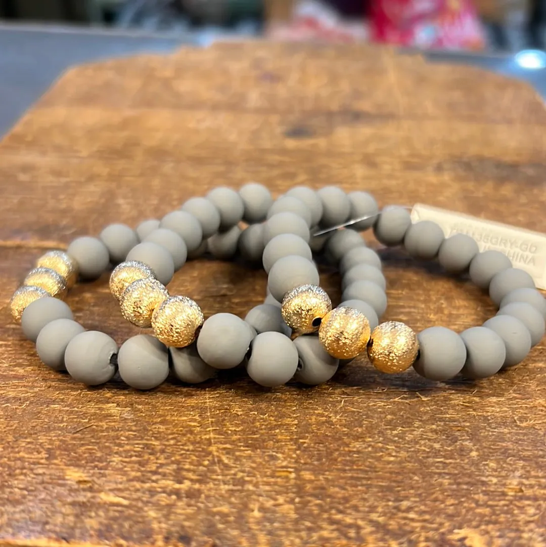 Clay Beaded Bracelets