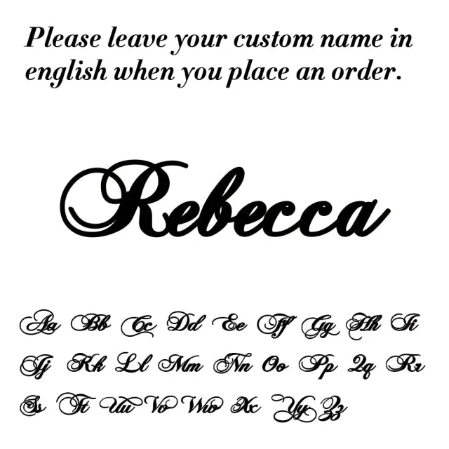 Custom Name Necklace Personalized Steel Color Stainless Steel Necklaces For Women Man Customized Jewelry