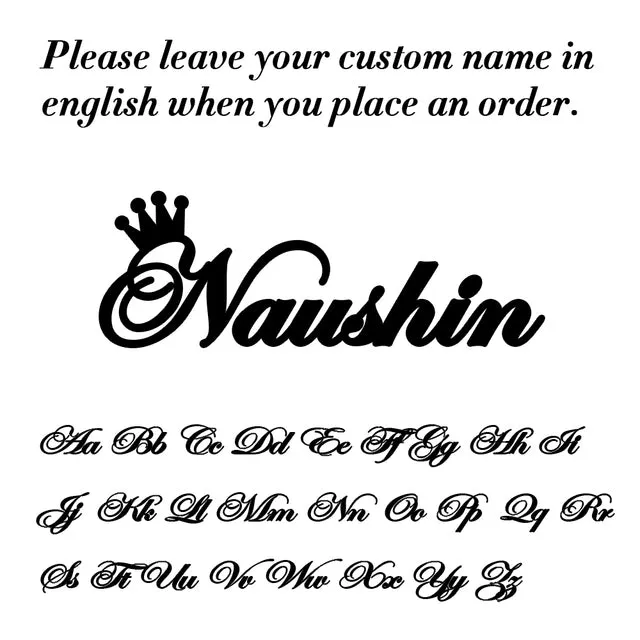 Custom Name Necklace Personalized Steel Color Stainless Steel Necklaces For Women Man Customized Jewelry