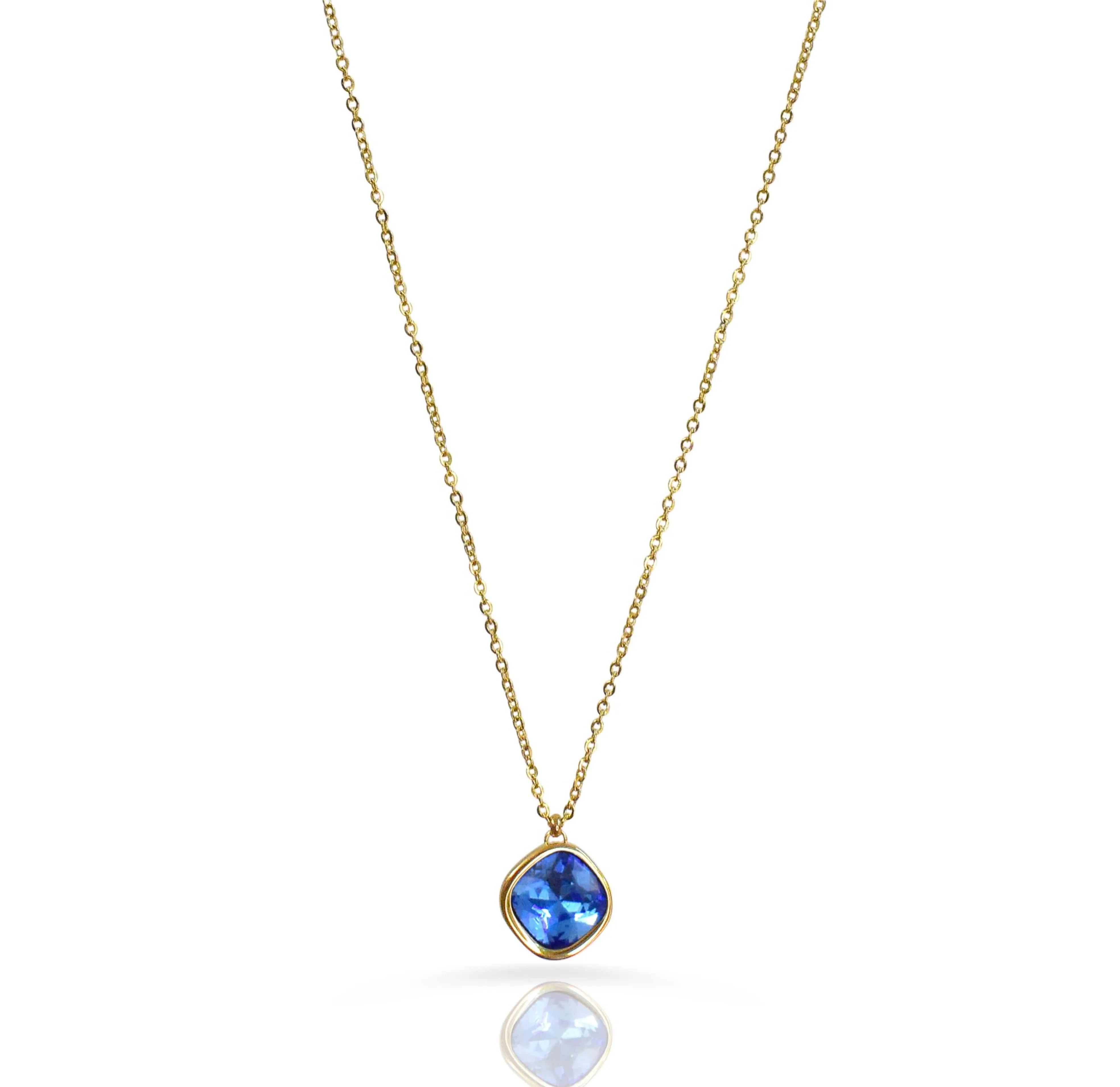 DESIREE SAPPHIRE BIRTHSTONE PENDANT - SEPTEMBER