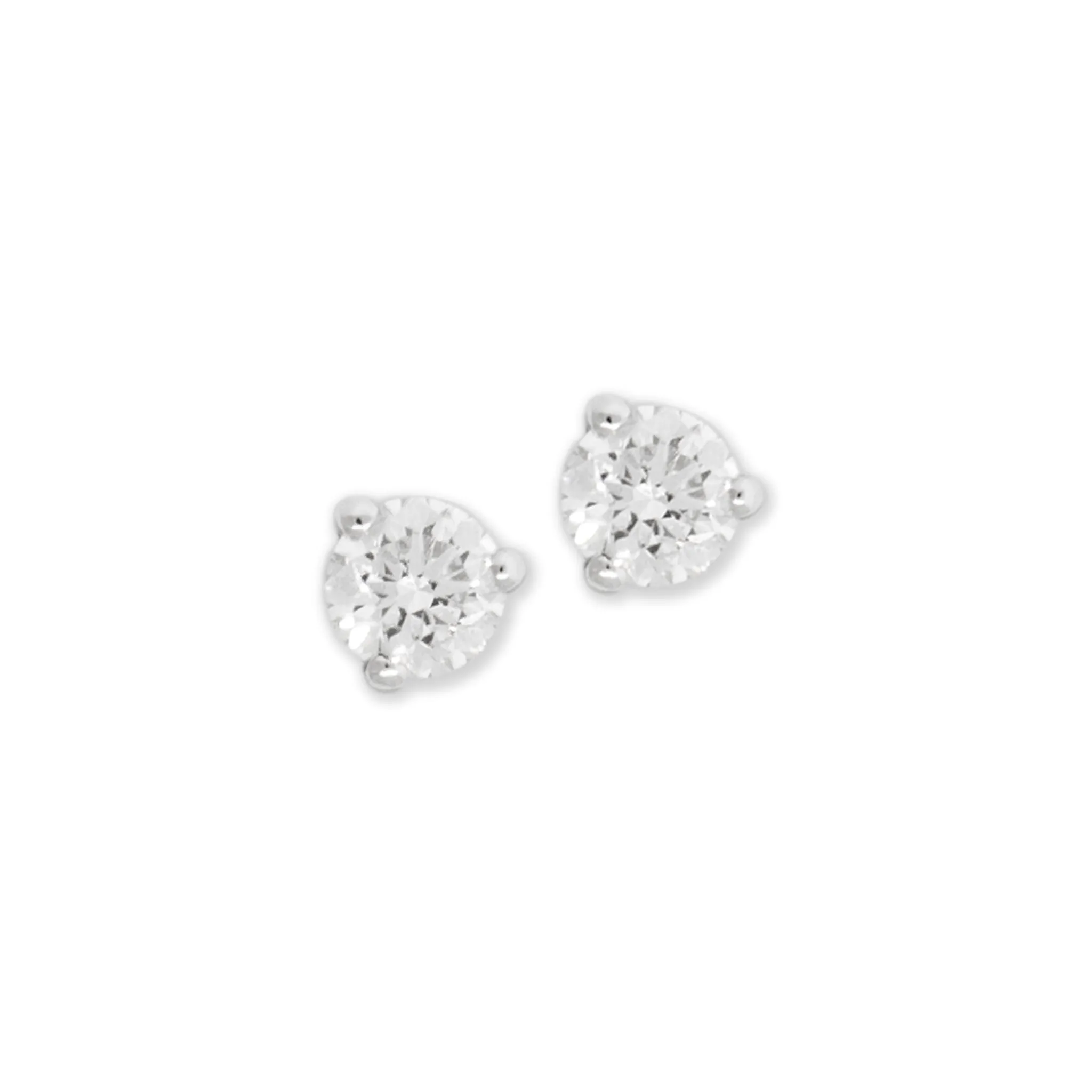 Diamond Stud Earrings .39ctTW