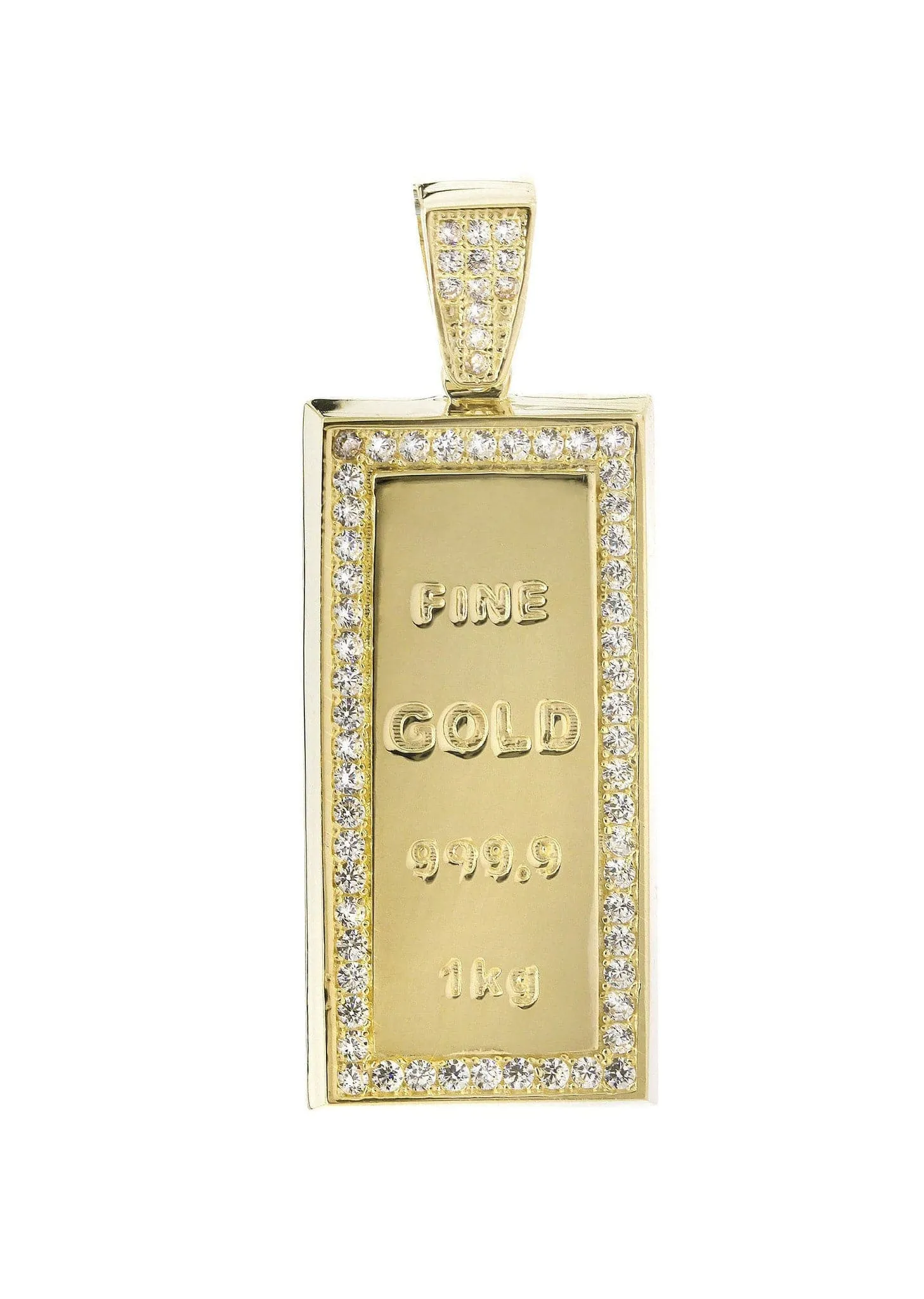 Dogtag  10K Gold Pendant | 7.5 Grams