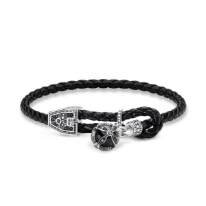 Double Leather Bracelet