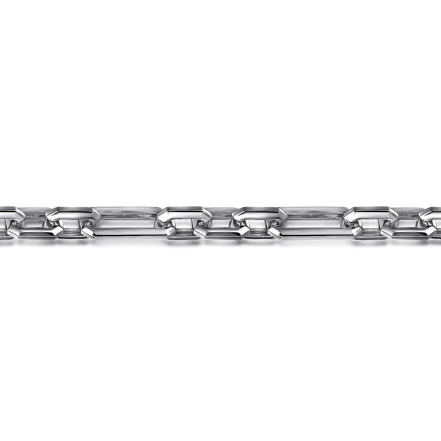 Gabriel & Co. Silver Fancy Link Bracelet