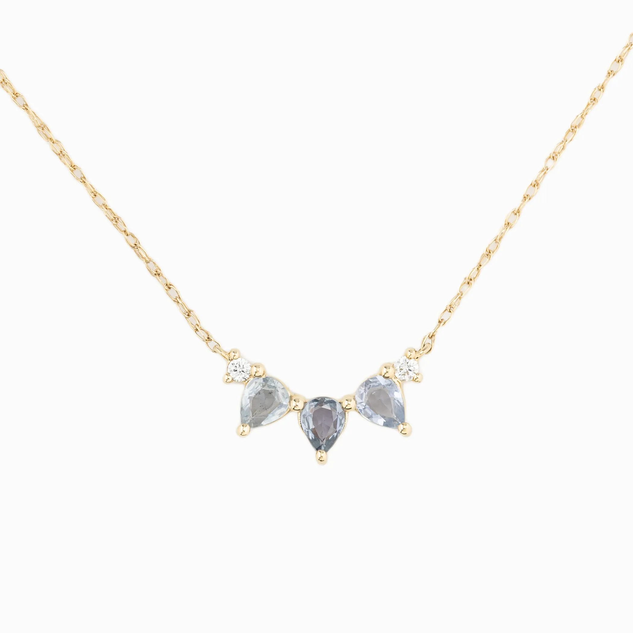 Gloria Sapphire and Diamond Necklace (One of a kind)