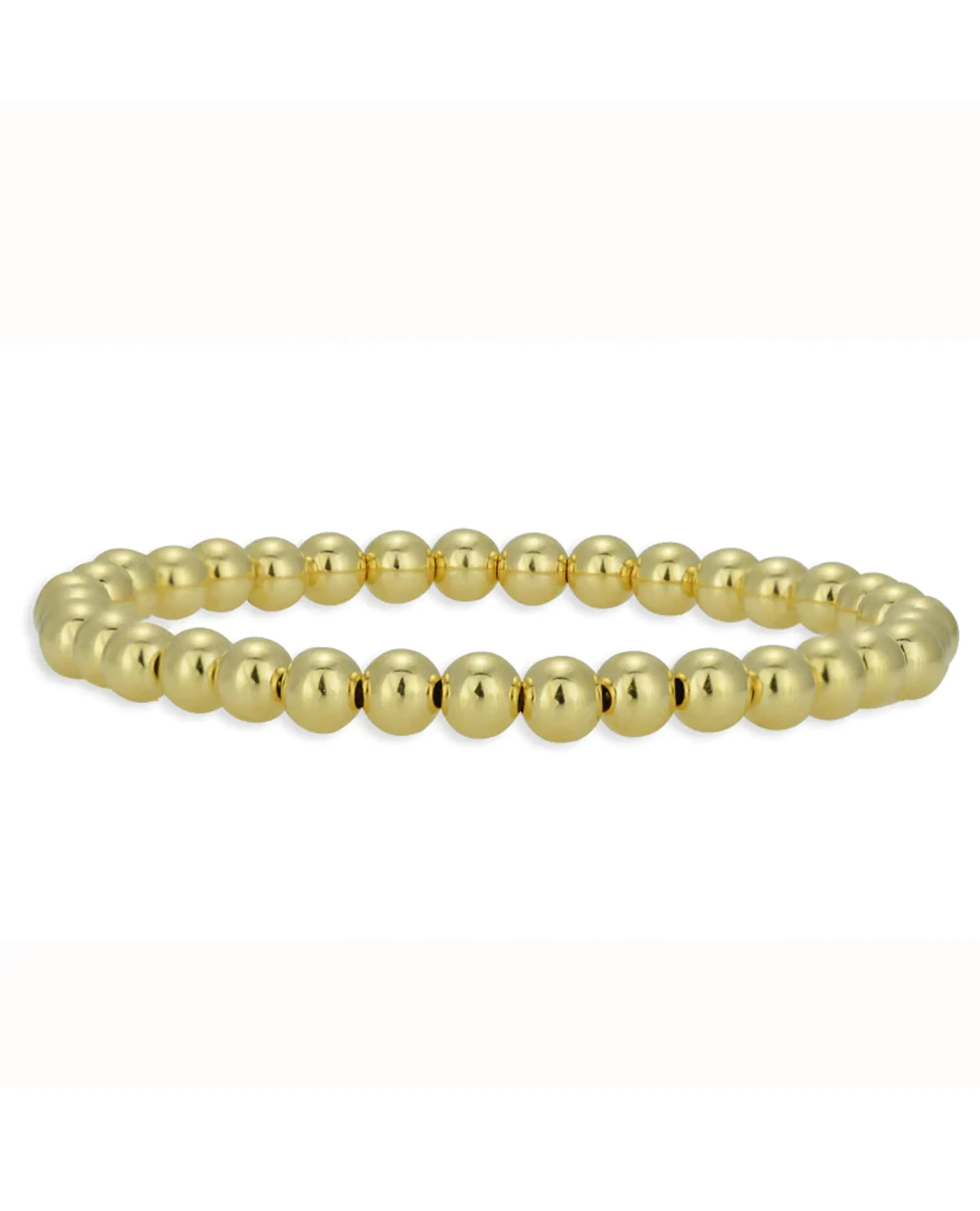 Gold Filled Stackable 5mm Ball Bracelet.