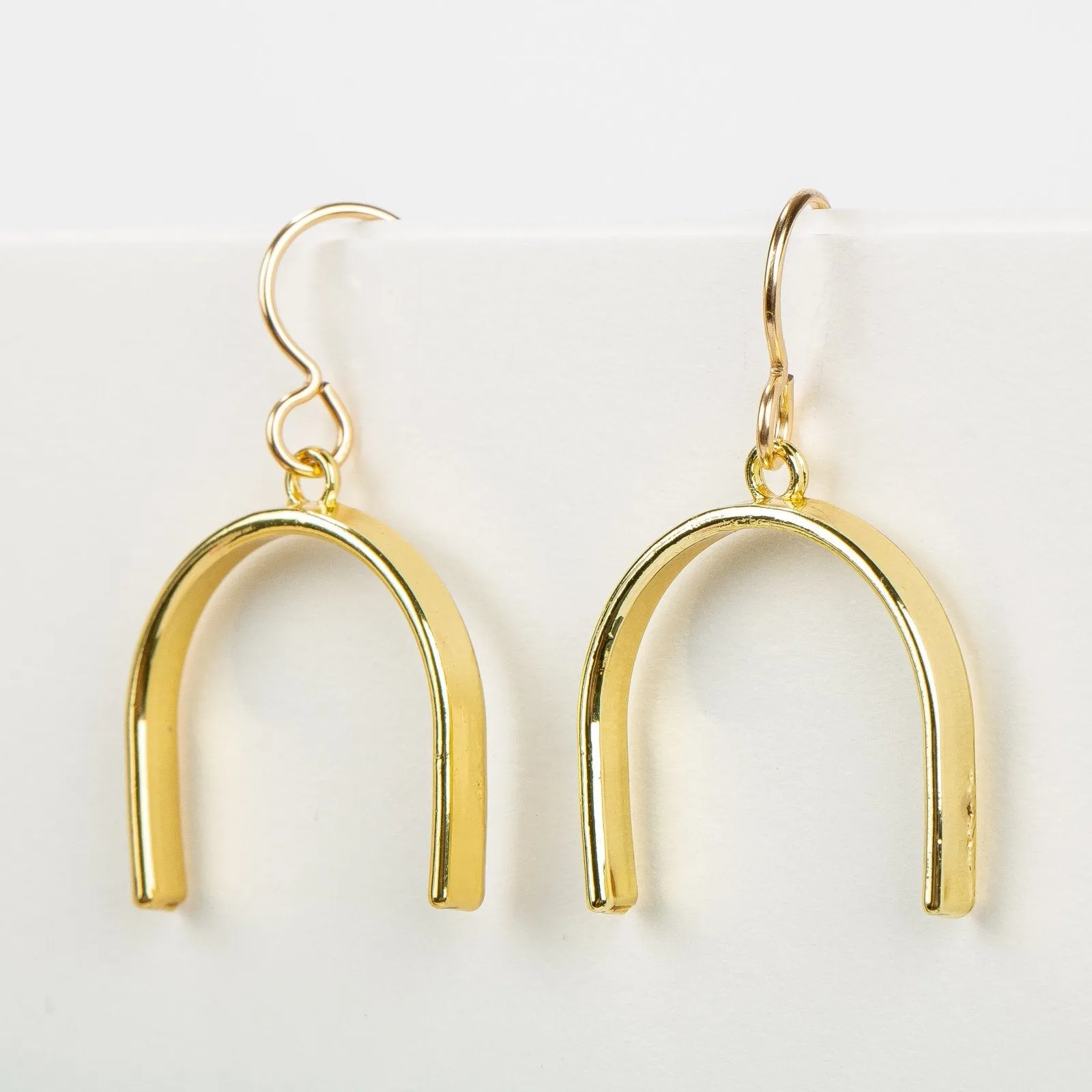 Gold Rainbow Earrings