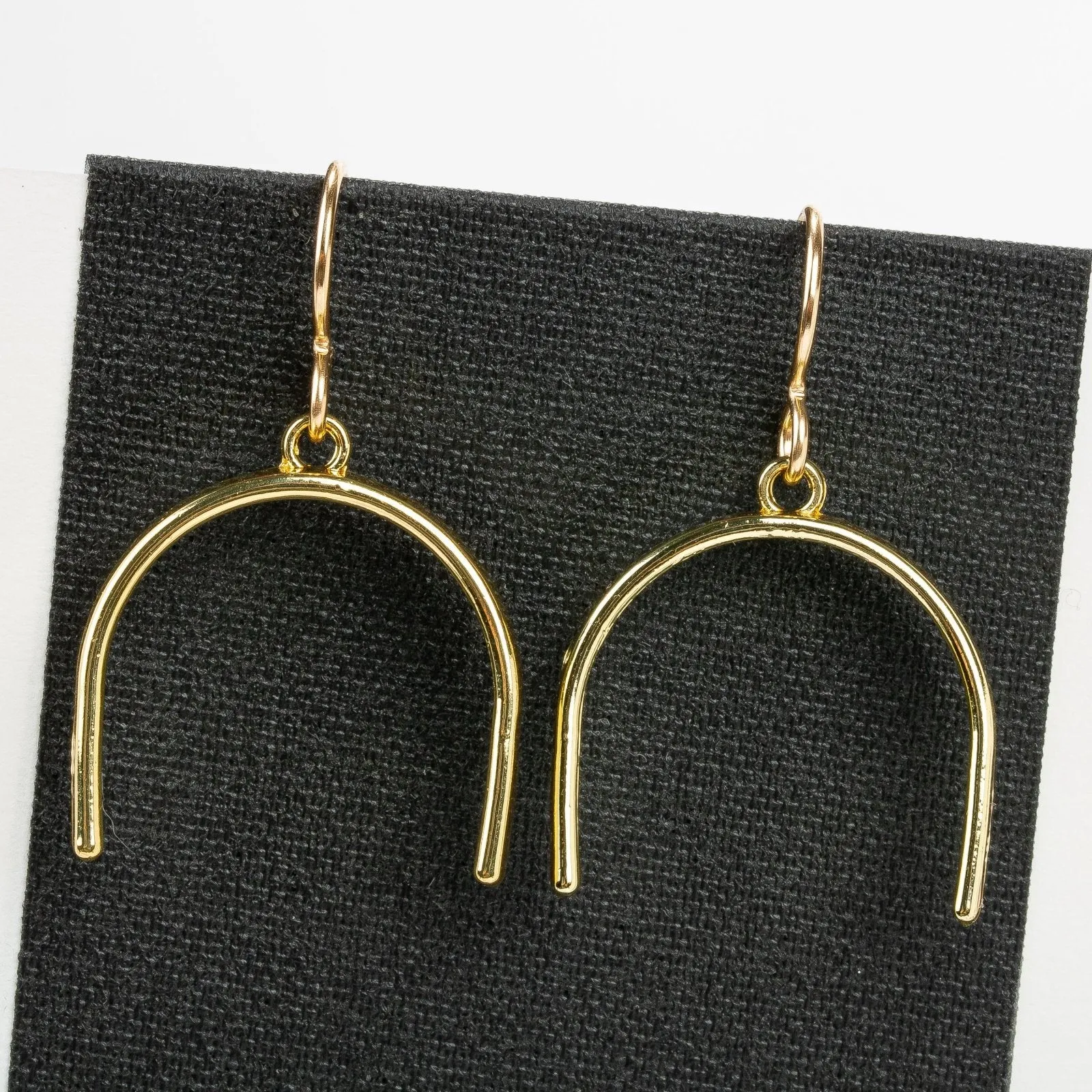 Gold Rainbow Earrings