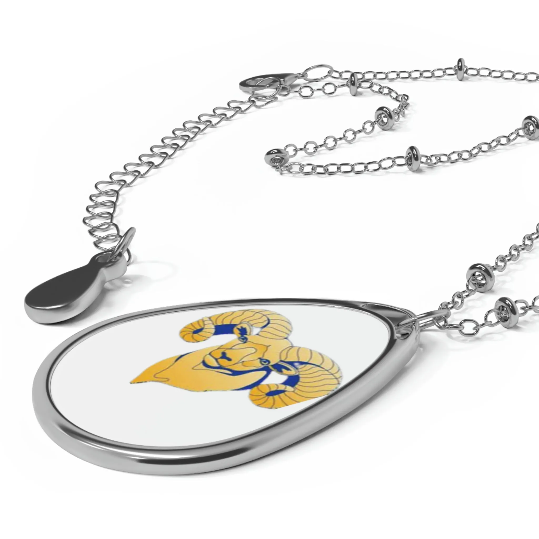 Highland Tech Oval Necklace