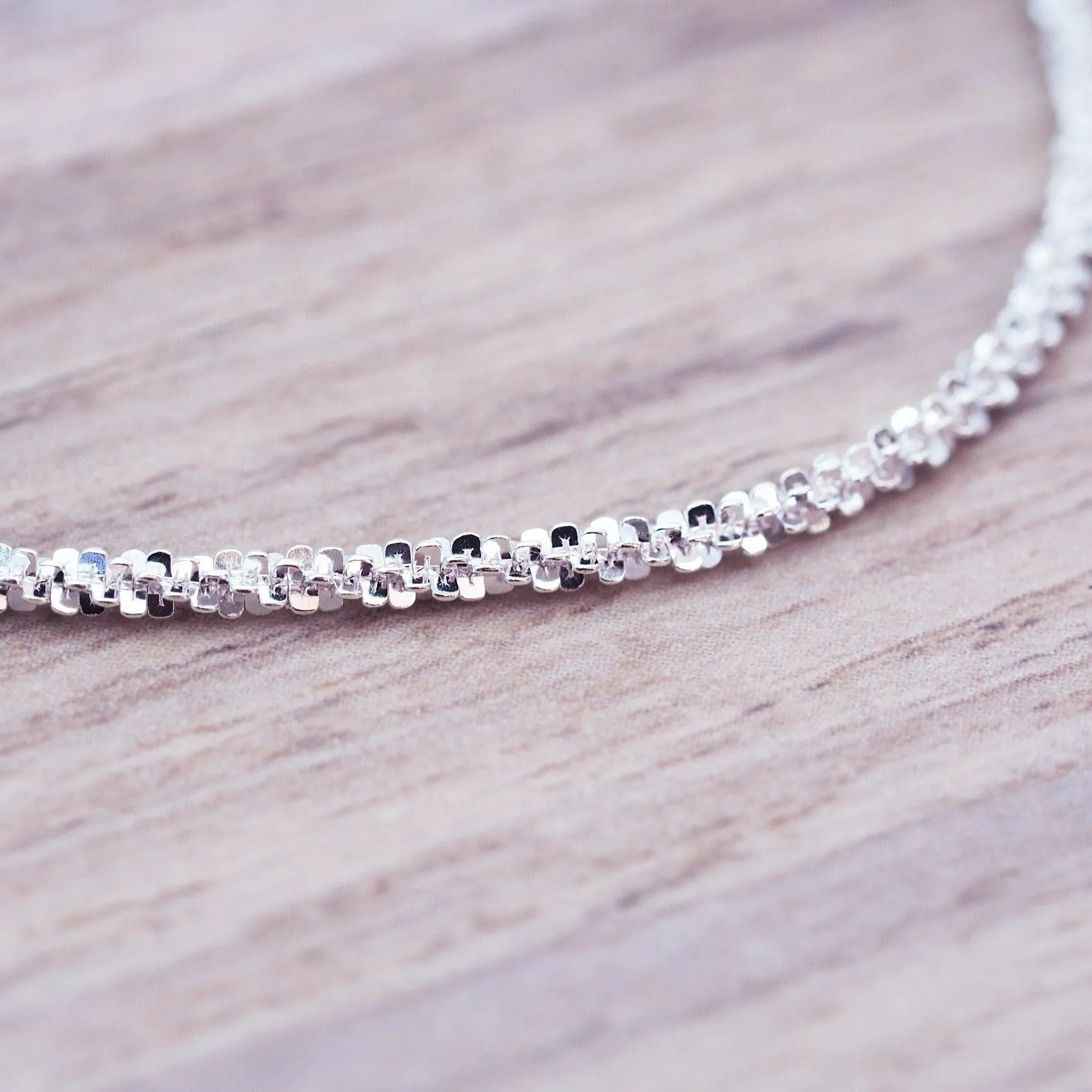 i h Sterling Silver Bracelet