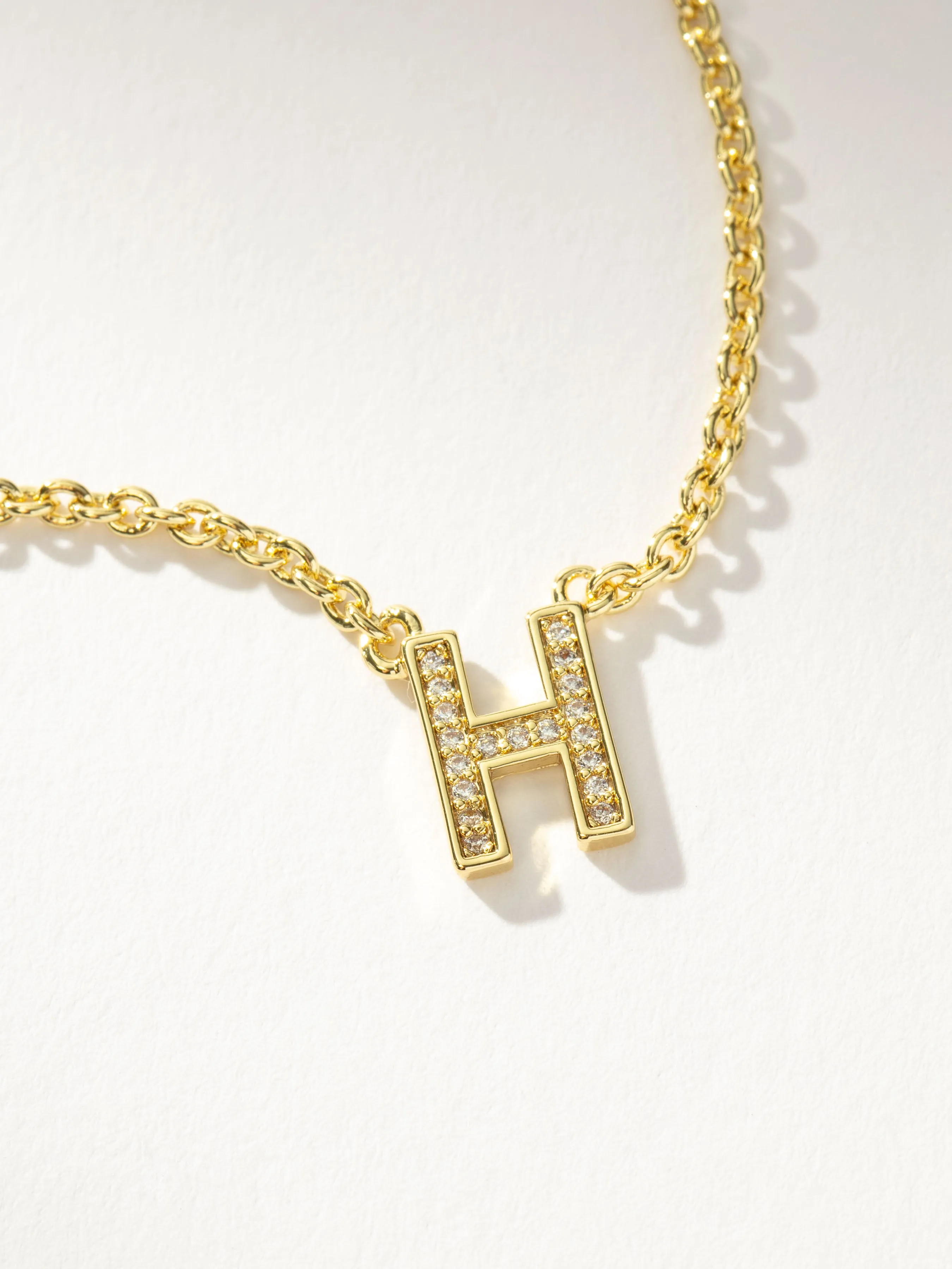 Initial Here Necklace