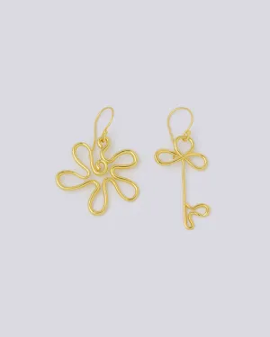 Inner Child Gold Earrings