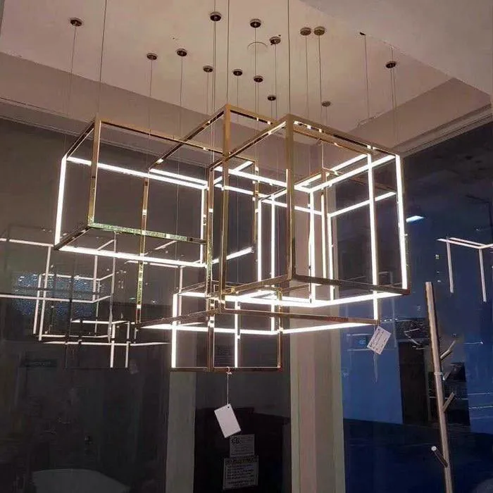 Light Cubed Pendants