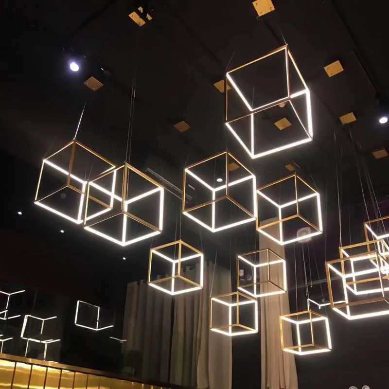 Light Cubed Pendants