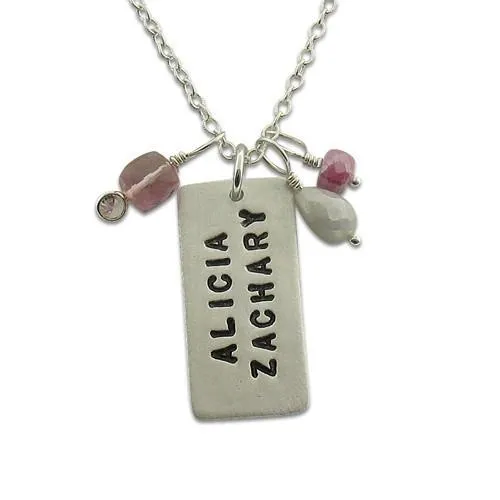 LOVE Dog Tag Necklace