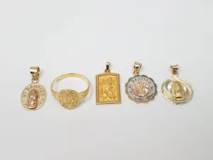 NEW 14k Gold Hispanic Jewelry Lot