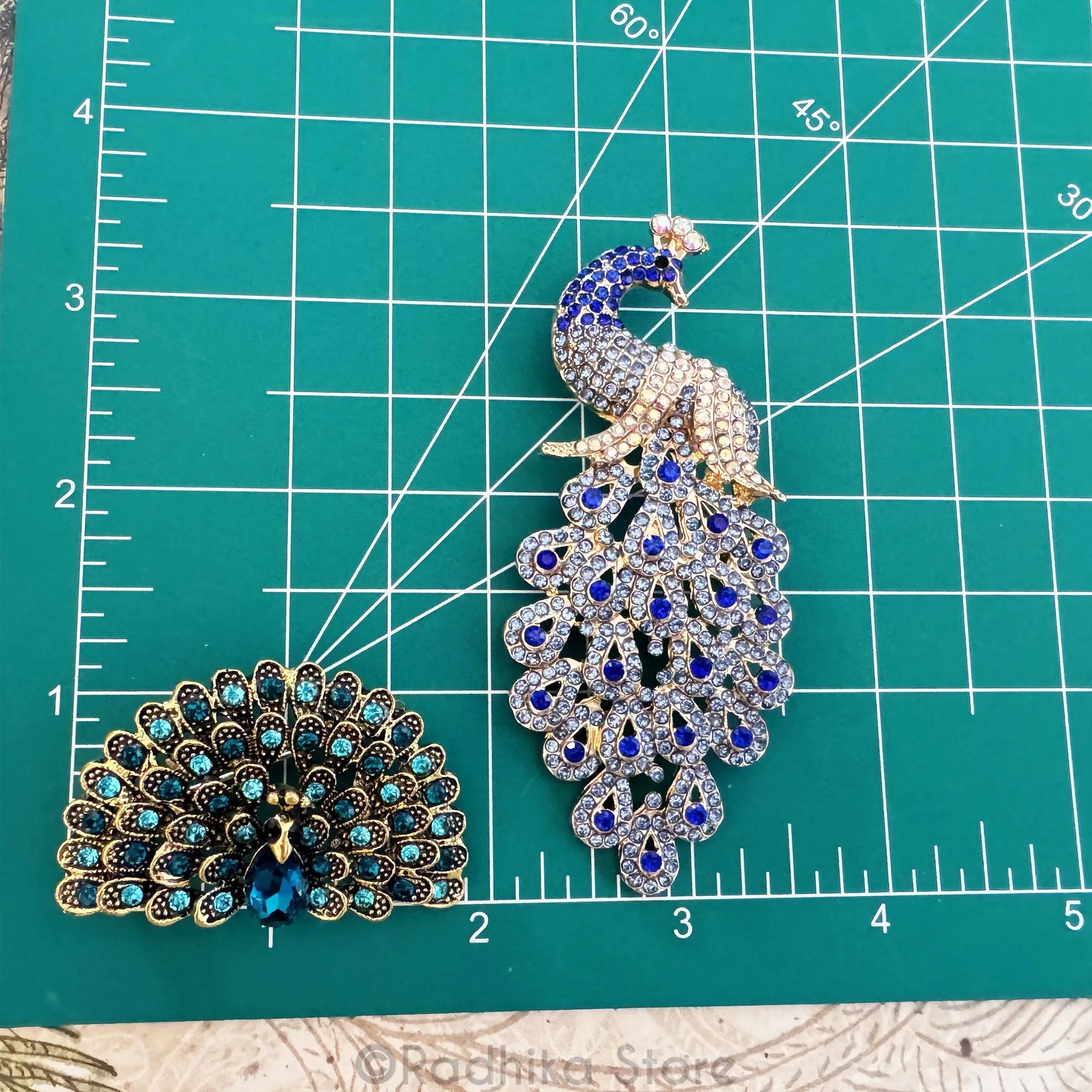 Peacock -  Pendants-(Pins)