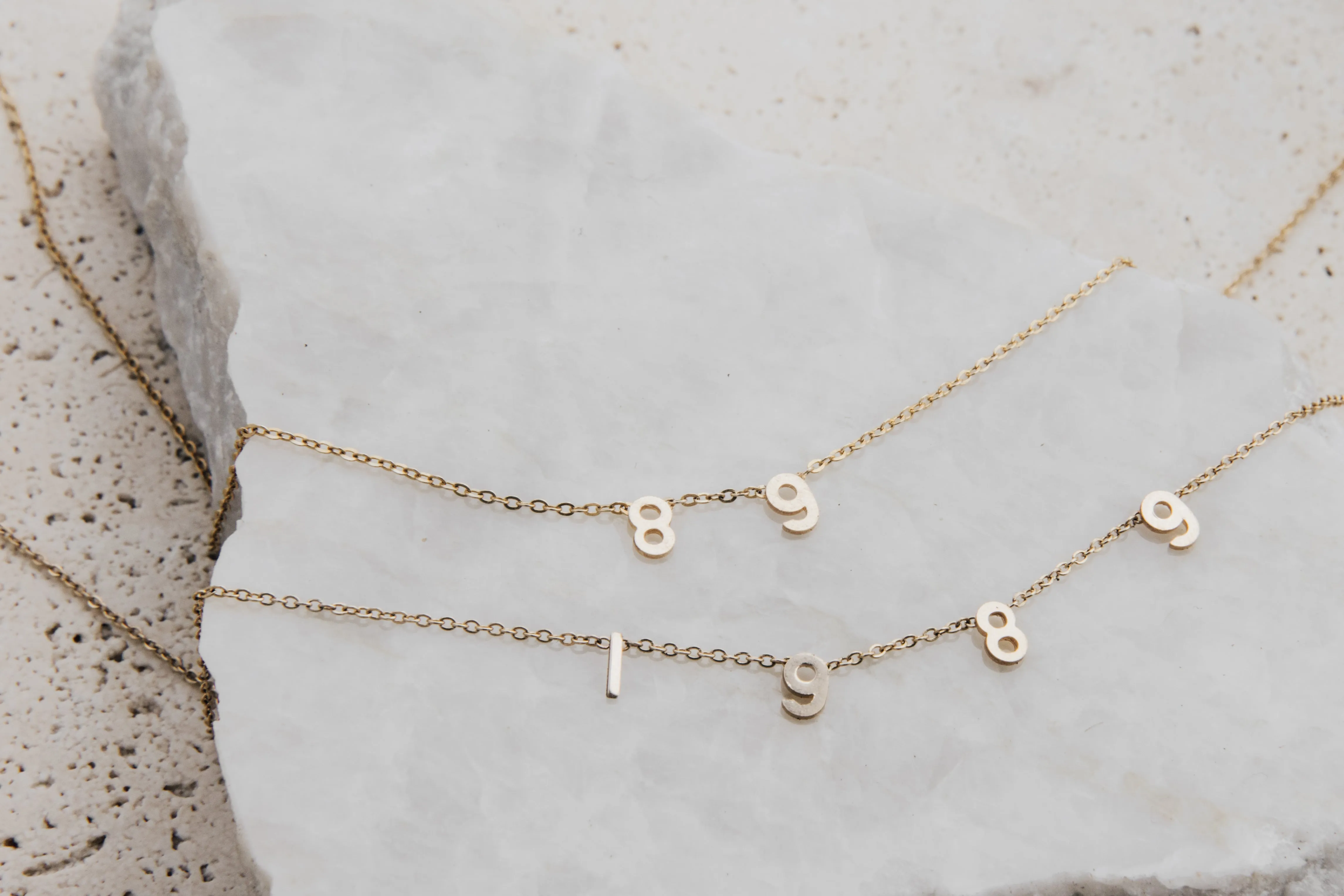 Personalized Cheyenne Necklace - Numbers