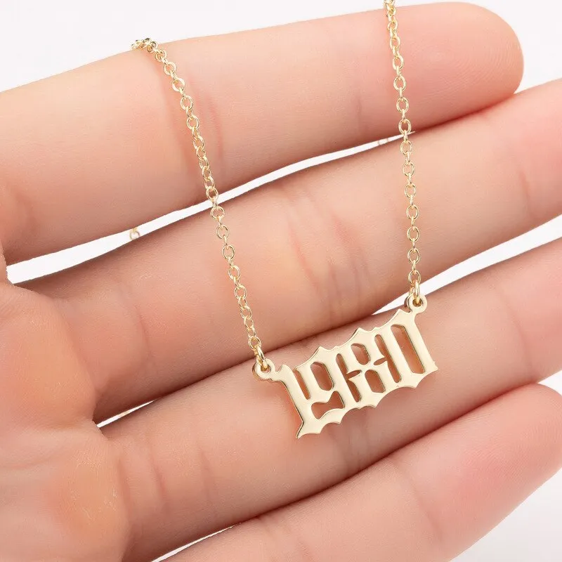 Personalized Date Necklaces