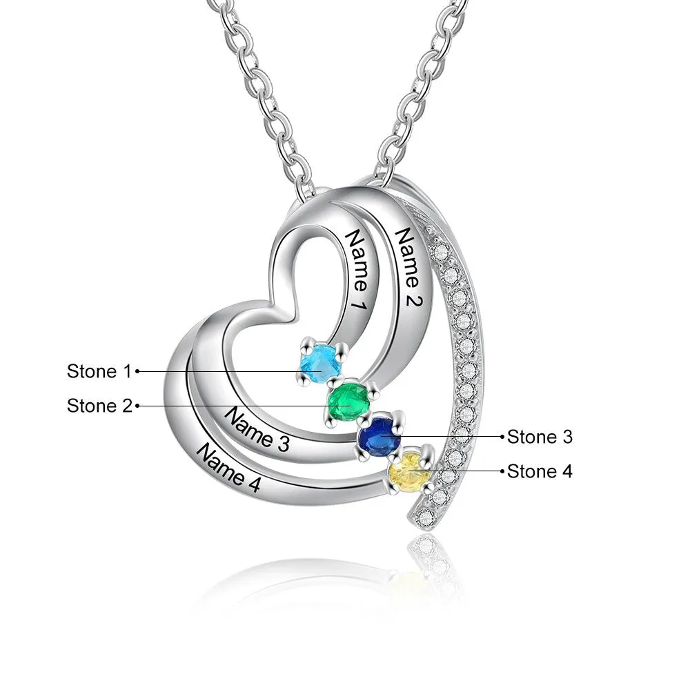 Personalized Engraved Mother Necklace