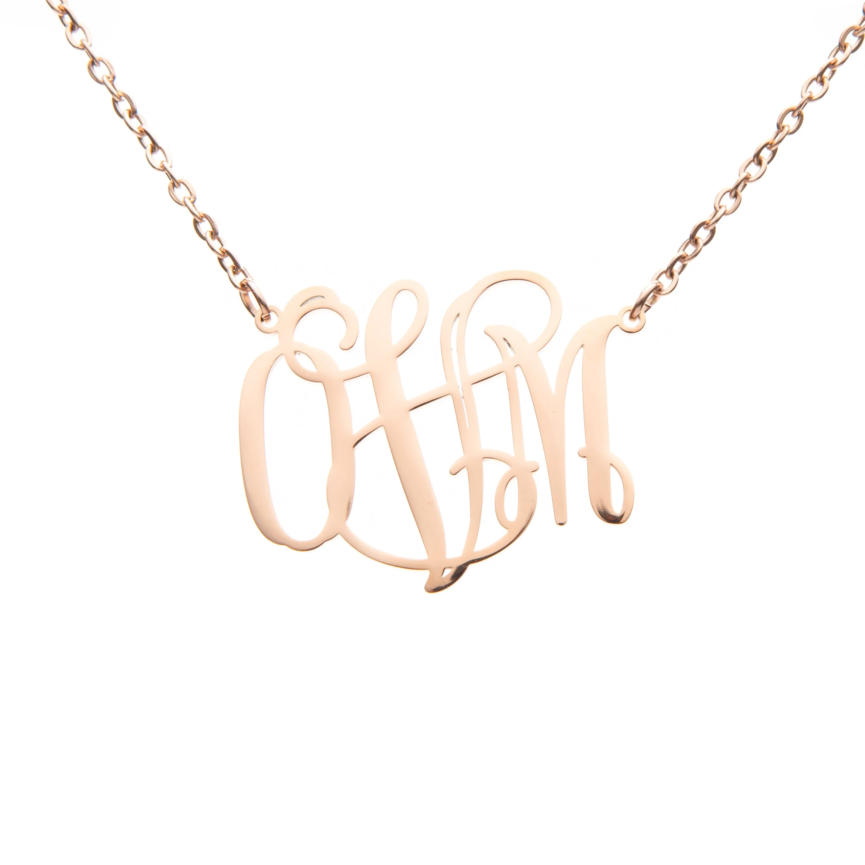 Personalized Monogram Pendant