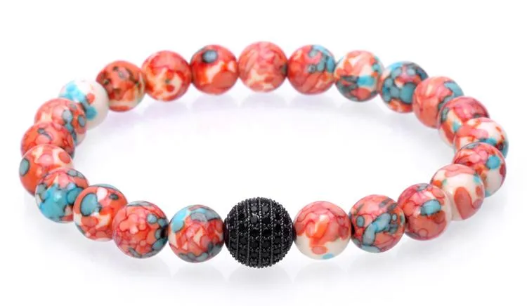 Sapphire & Tourmaline 'Universidad De La Vida' Beaded Bracelet