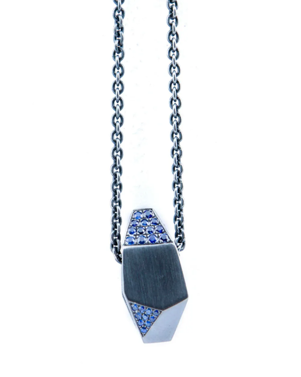 Sapphire Facet Collection Necklace