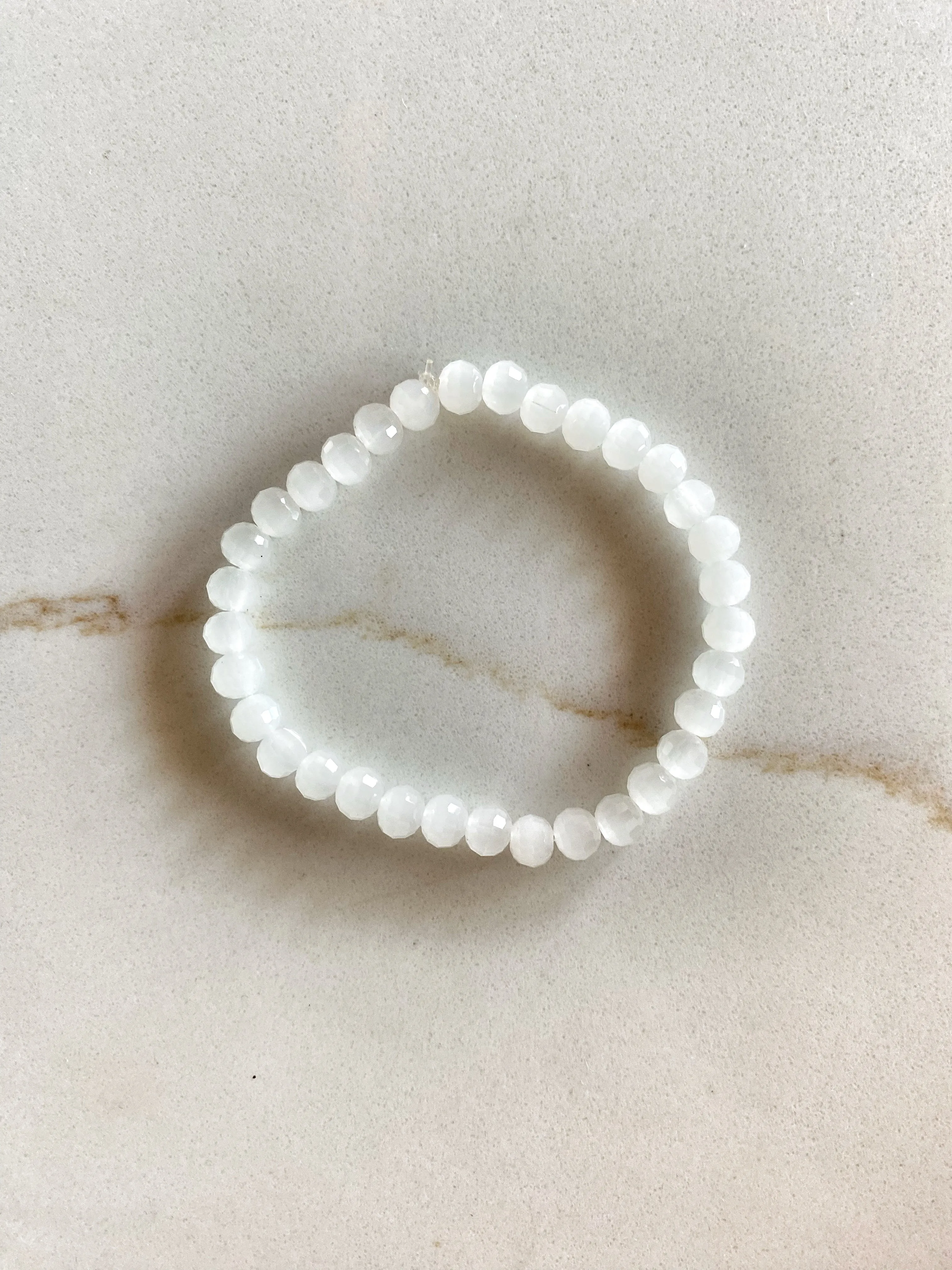 Solid Beaded Stacking Bracelets