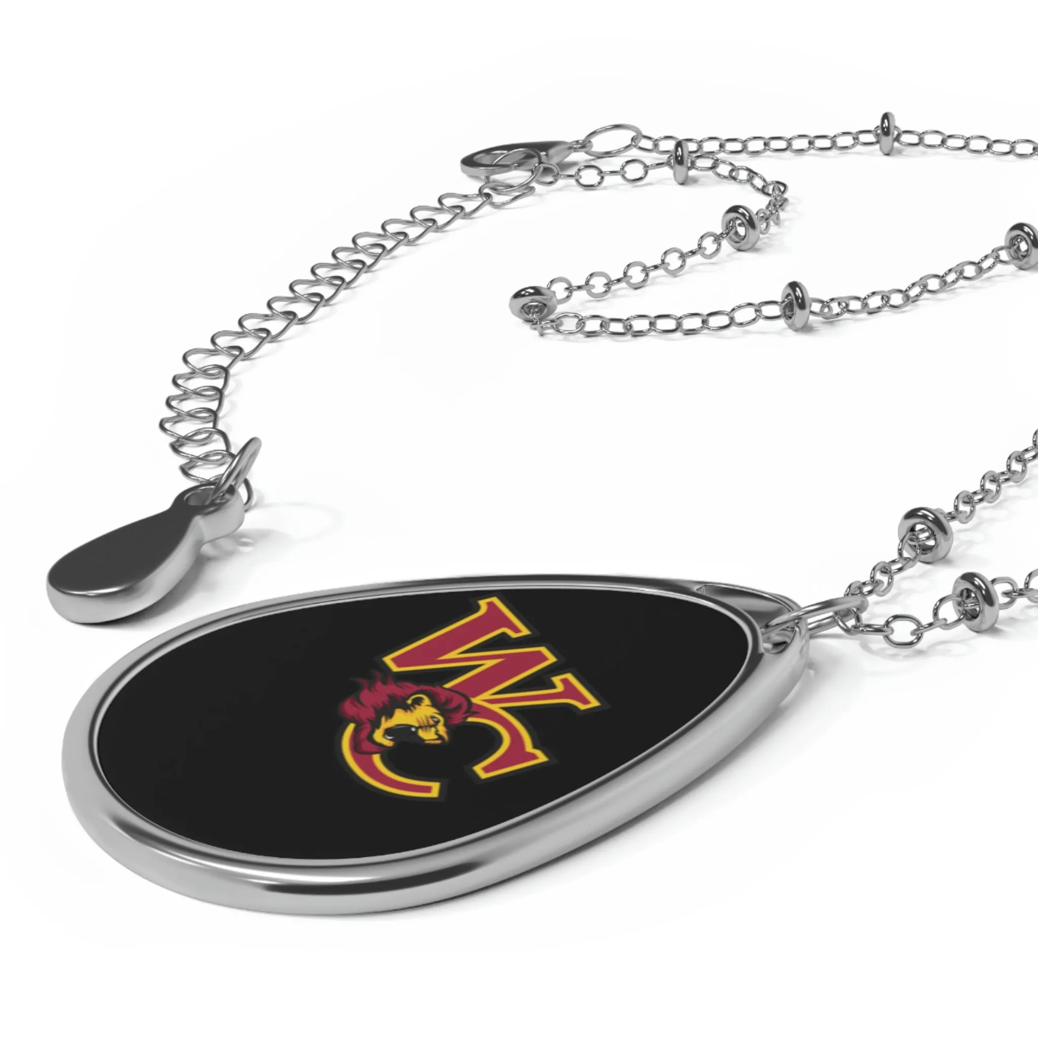 West Charlotte HS Oval Necklace