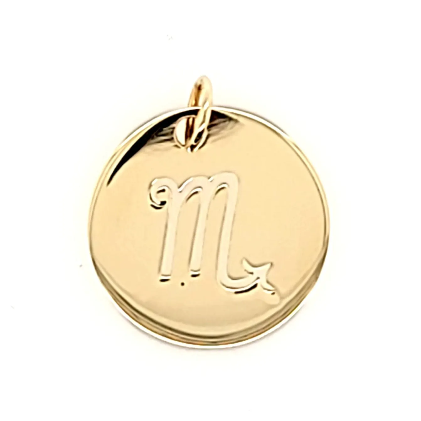 Yellow Gold Zodiac Pendants