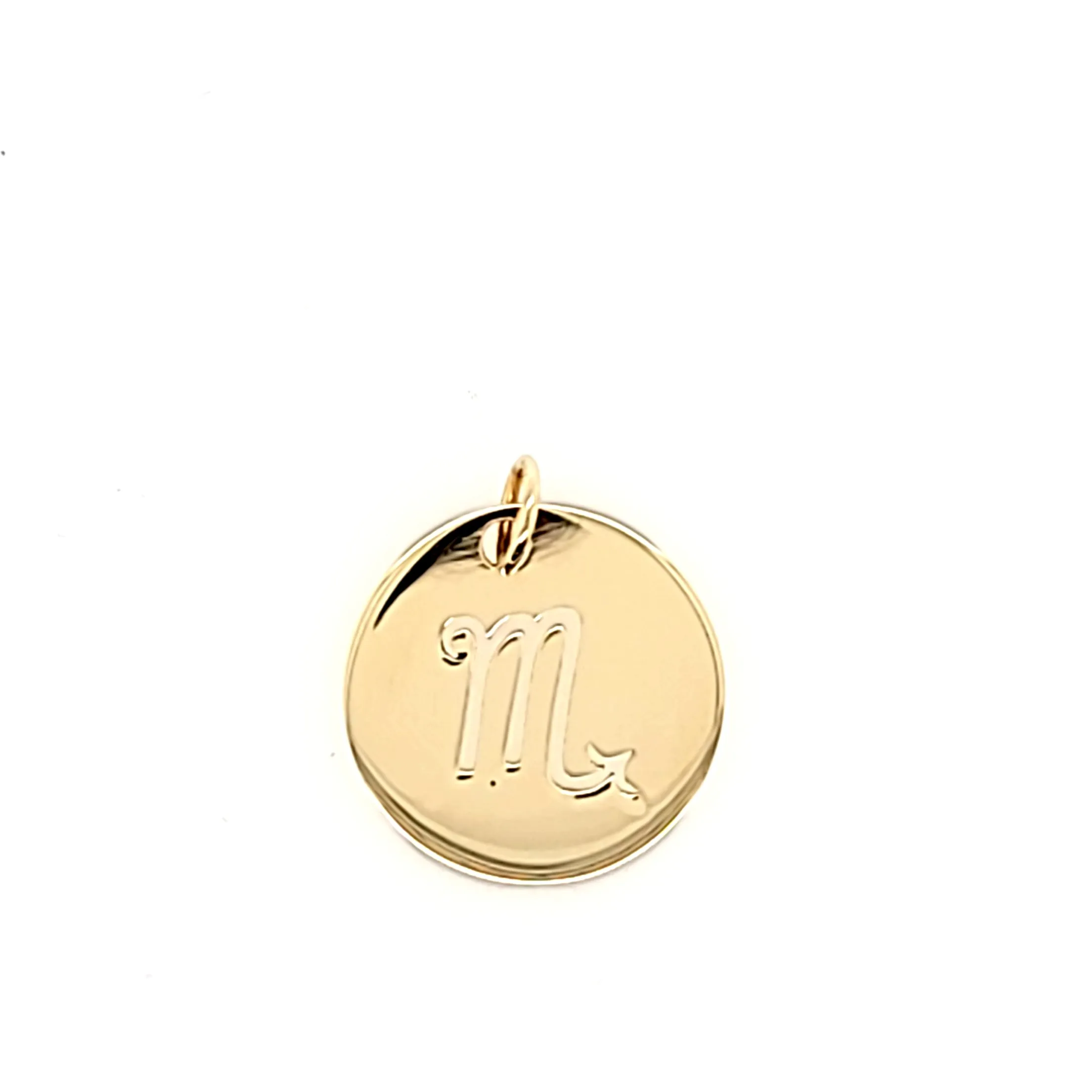 Yellow Gold Zodiac Pendants