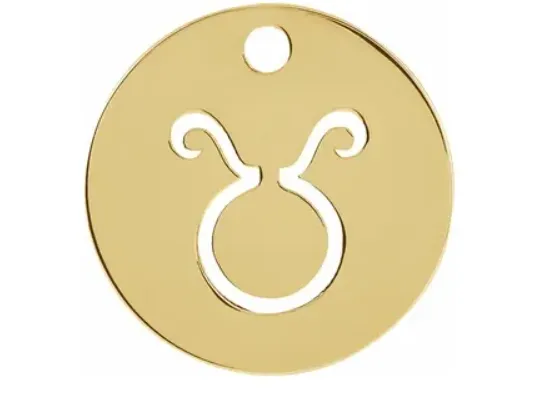 Yellow Gold Zodiac Pendants