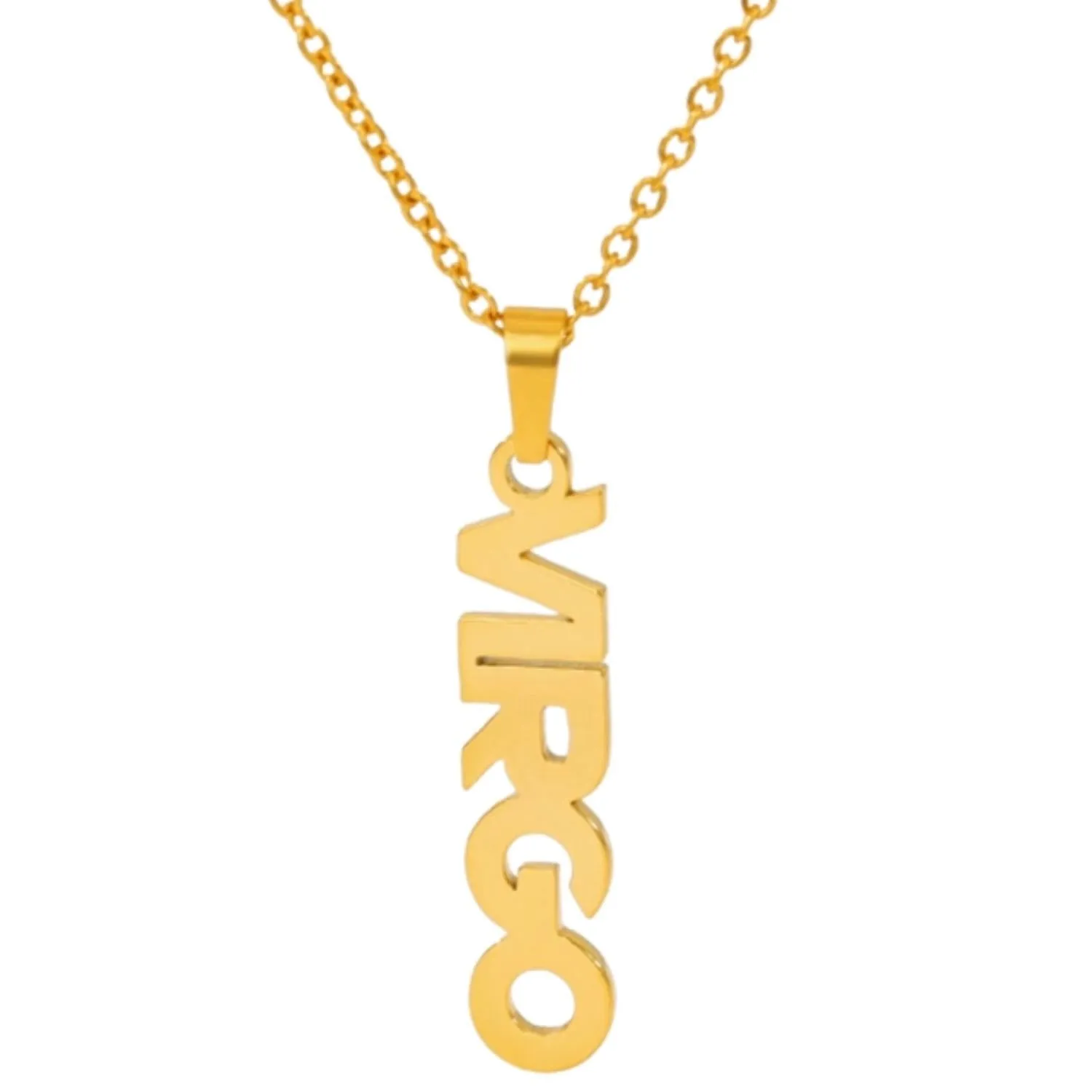 Zodiac Name Necklace - Capricorn