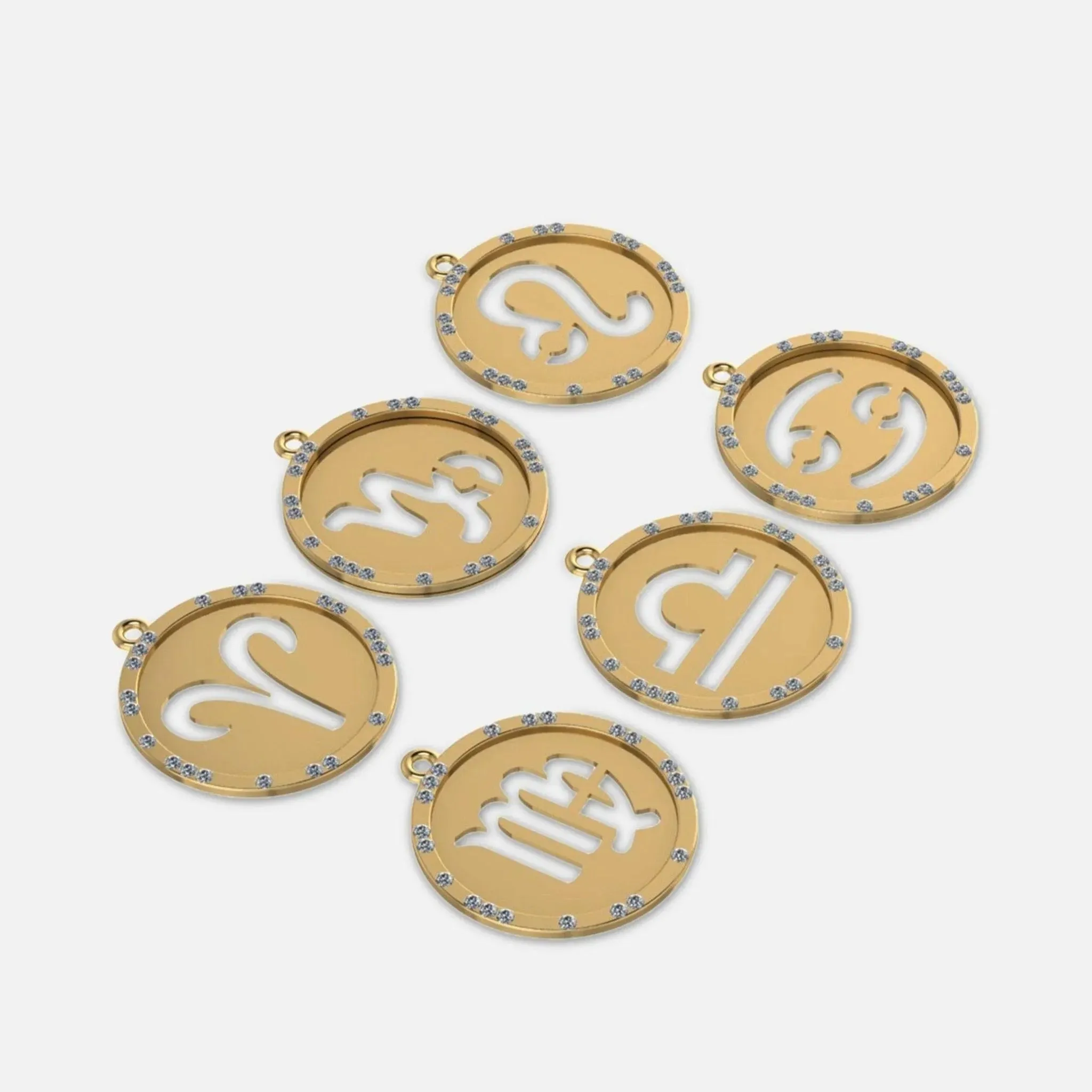 Zodiac Pendants